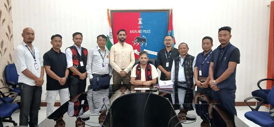 United Sangtam Students' Conference meets DGP Nagaland 